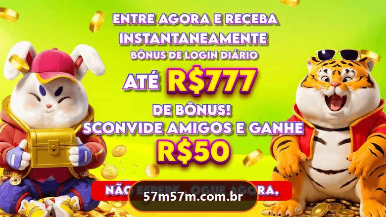 Bônus e promoções do 57M